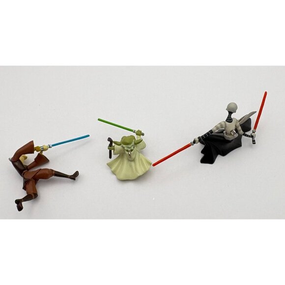 Hallmark Star Wars Clone War Mini Ornaments Asajj Ventress Anakin Skywalker Yoda - Picture 7 of 9